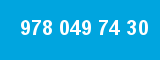 978 049 74 30